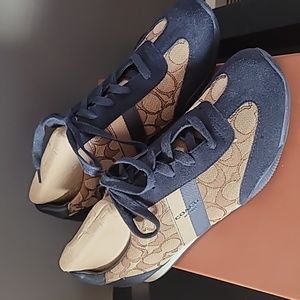 Coach Kelton outline sig/suede
